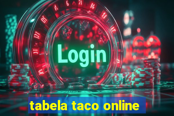 tabela taco online